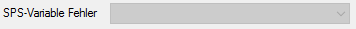 SPS-Variable-Fehler SPS-Variable-Fehler