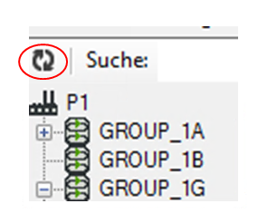Strukturbaum aktualisieren Strukturbaum aktualisieren